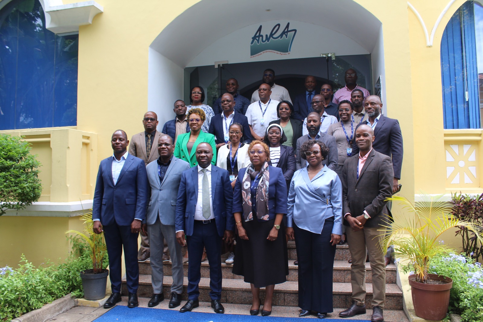 AURAS RECEBE A COMISSÃO DE GESTÃO DE REFORMA DO SUBSECTOR DE ÁGUA E SANEAMENTO